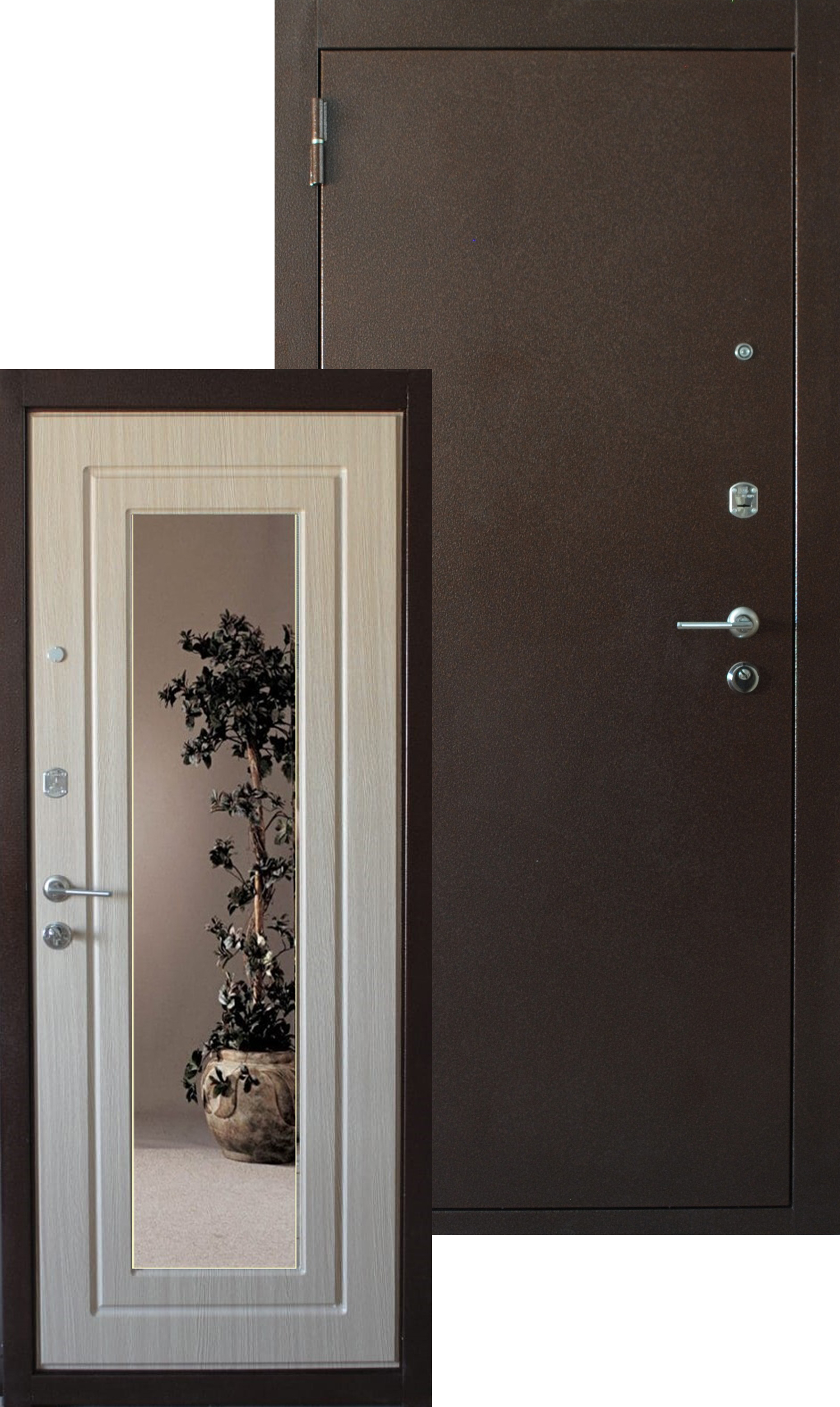 Беленый дуб, зеркало